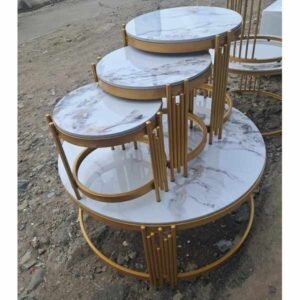 4 in 1 Marble Nesting Tables