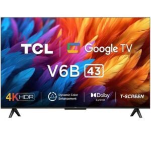 TCL 43 Inch 4K LED HDR10 UHD Smart TV
