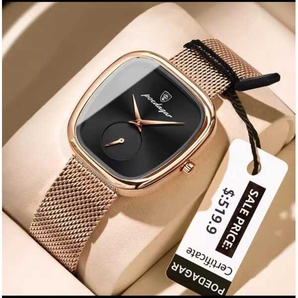 POEDAGAR Ladies 783 Mesh Strap Watch