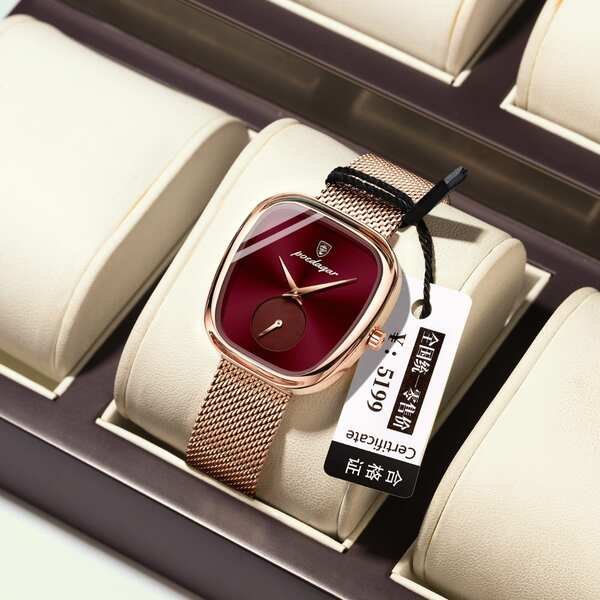 POEDAGAR Ladies 783 Mesh Strap Watch