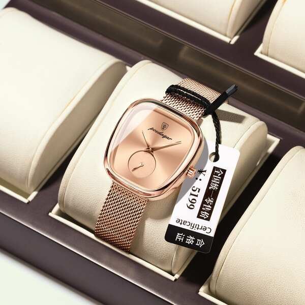 POEDAGAR Ladies 783 Mesh Strap Watch