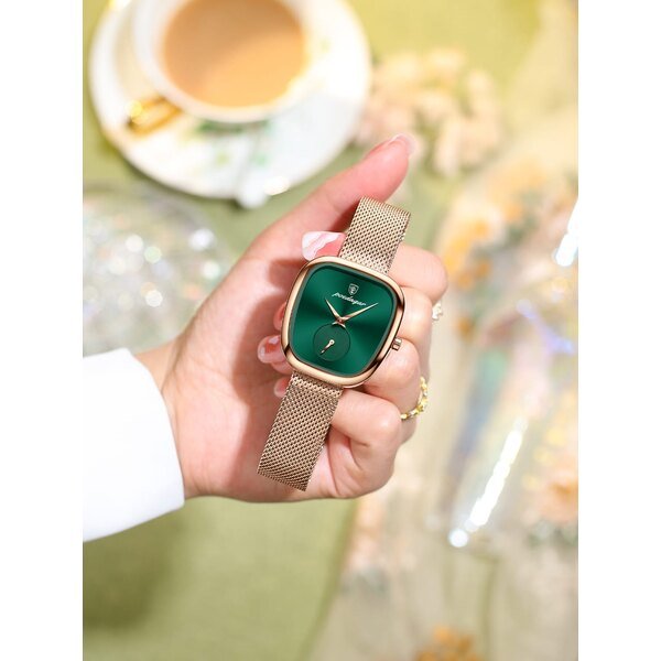 POEDAGAR Ladies 783 Mesh Strap Watch