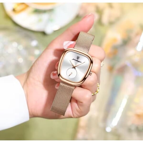 POEDAGAR Ladies 783 Mesh Strap Watch