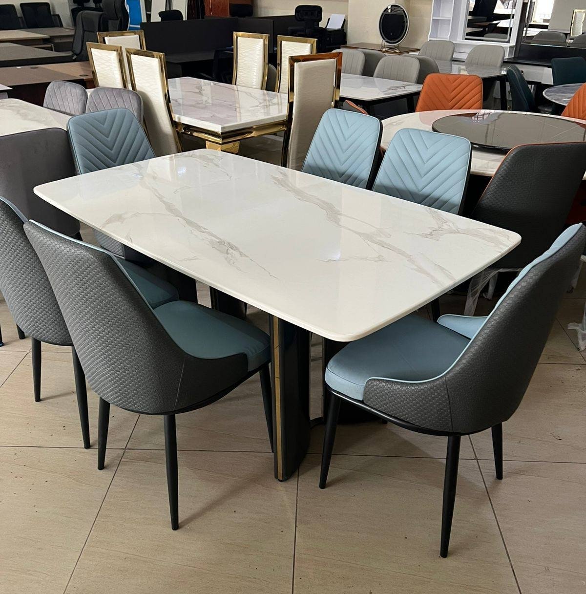 6 Seater Marble Top Set