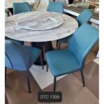 Round Marble Dining Set