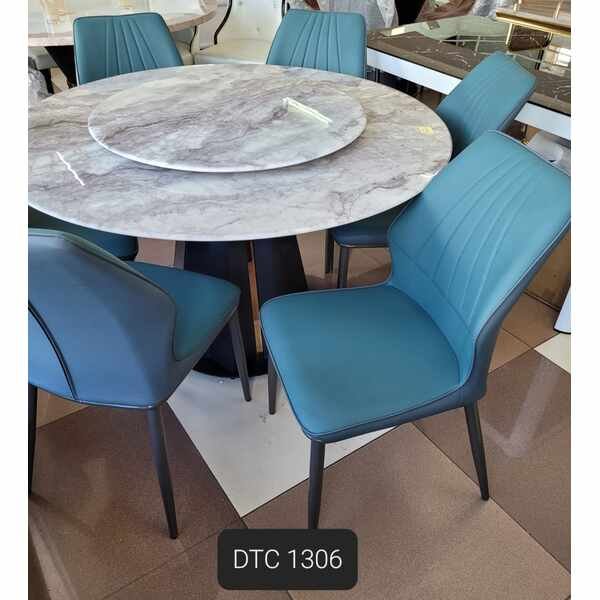 Round Marble Dining Set