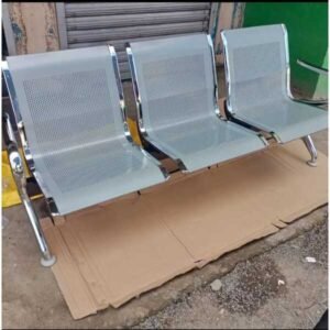 Unpadded Silver Link Chair