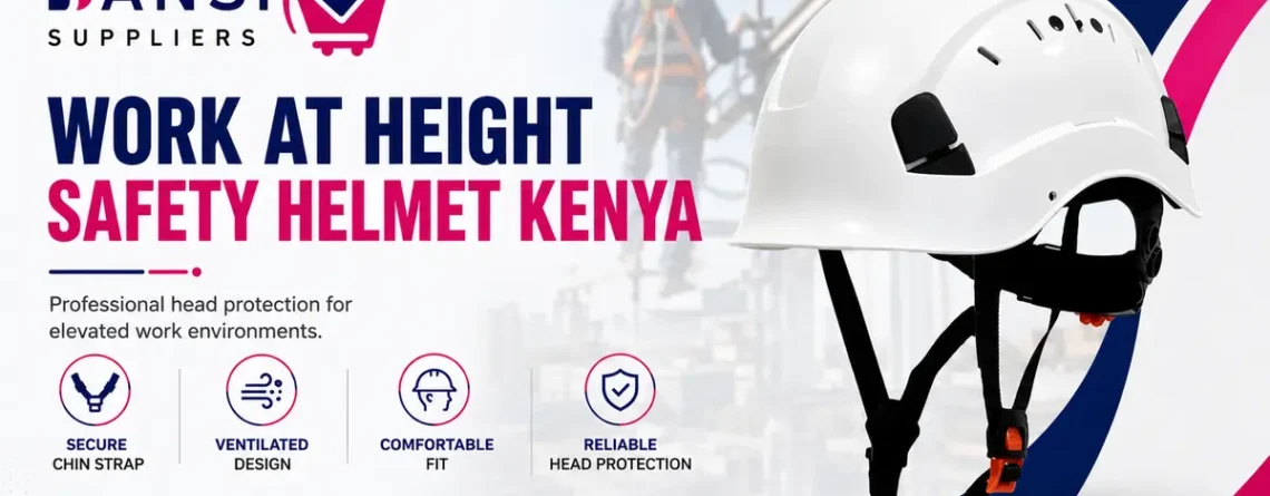 Work at Height Safety Helmet Kenya | Helmets with Chin Strap