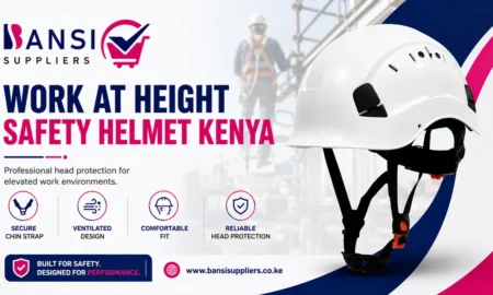 Work at Height Safety Helmet Kenya | Helmets with Chin Strap