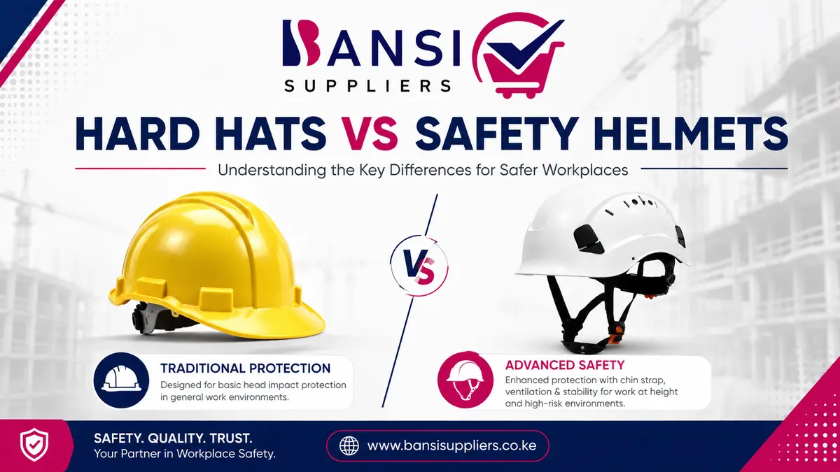 Hard Hats vs Safety Helmets in Kenya