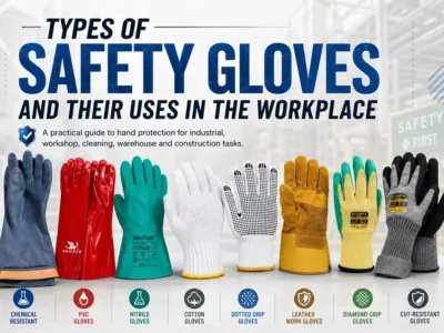Types of Safety Gloves and Their Uses in the Workplace