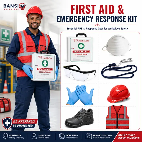 First Aid and Emergency Response Kit supplied by Bansi Suppliers Kenya