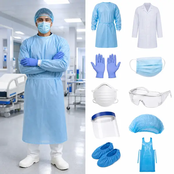 Hospital and Laboratory PPE Kit supplied by Bansi Suppliers Kenya