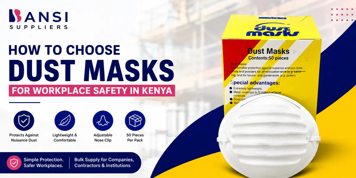 How to Choose Dust Masks for Workplace Safety in Kenya