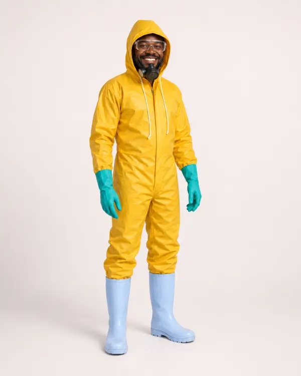 PPE for flower farm spraying teams in Kenya