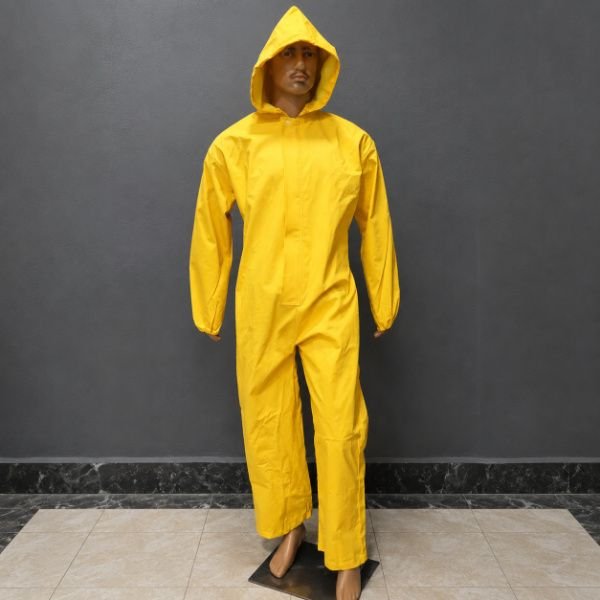 Yellow Chemical Spray Suit and Chemical PPE Supplier in Kenya